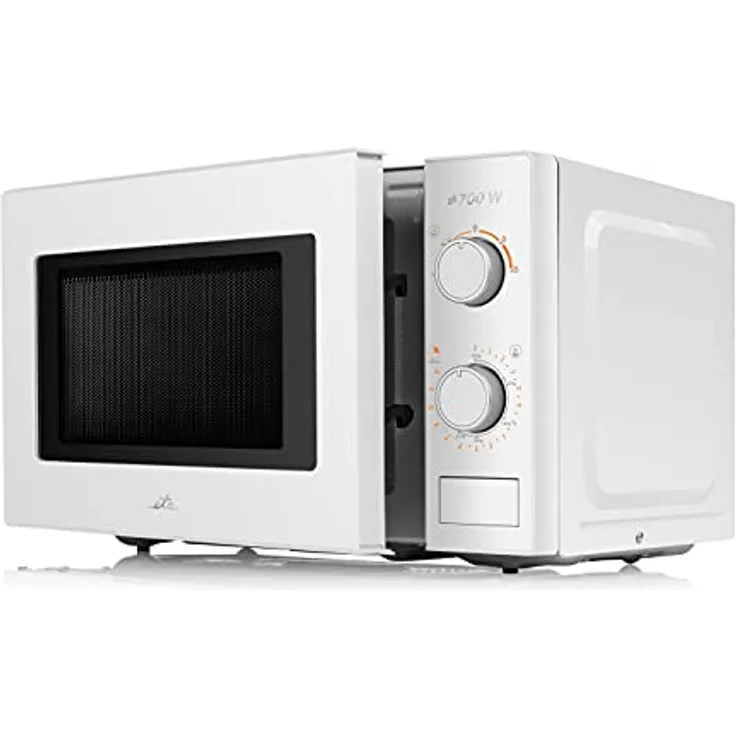 ETA Morelo ETA020990000 Mikrowelle 700W, 20L, 5 Stufen, Timer bis 35 Min, Auftauen & Erwärmen, Weiß – Bild 5