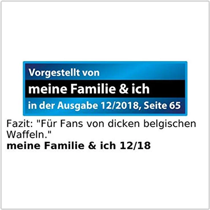 Rosenstein & Söhne NX7714-944 Waffeleisen, 875W, schwarz, silber – Bild 6