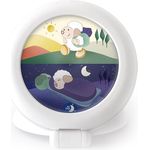 Pabobo Kid'Sleep Globetrotter, Schlaftrainer und Wecker mit Nachtlicht, kompakt für Reisen, benötigt 4 AA-Batterien