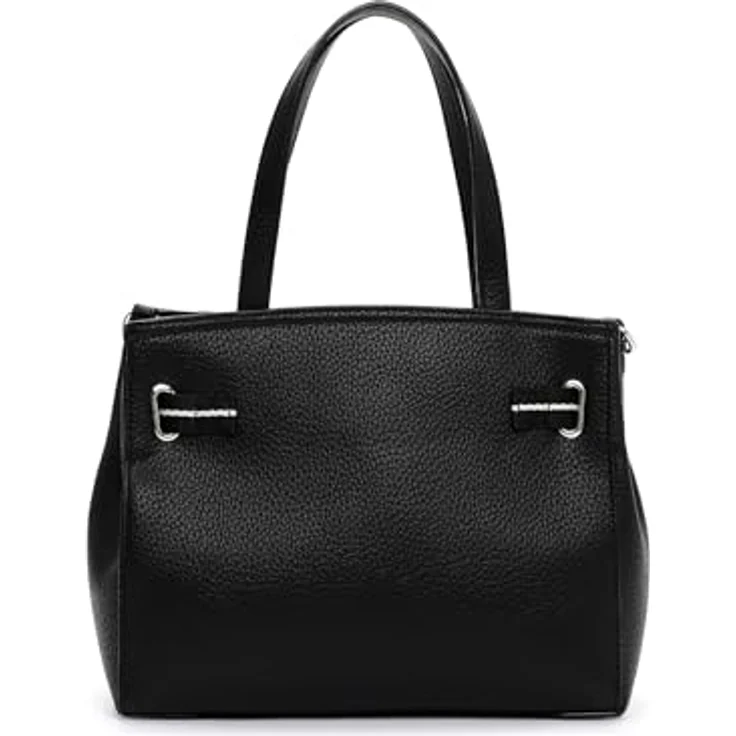 Tamaris Shopper TAS Kirima, Handtasche mit echtlederähnlicher Oberfläche, schwarz – Bild 3