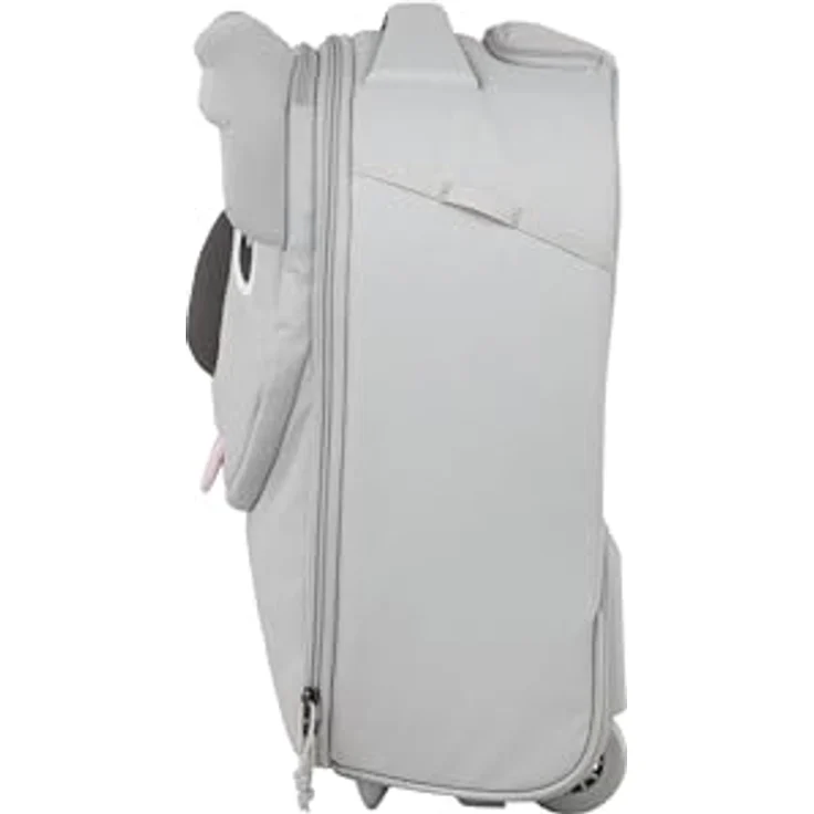 Affenzahn Koffer, Handgepäck Koffer, 18 l, grün, mit gestickten Details und 3-fach höhenverstellbarem Gestänge, recyclebarem Material – Bild 2