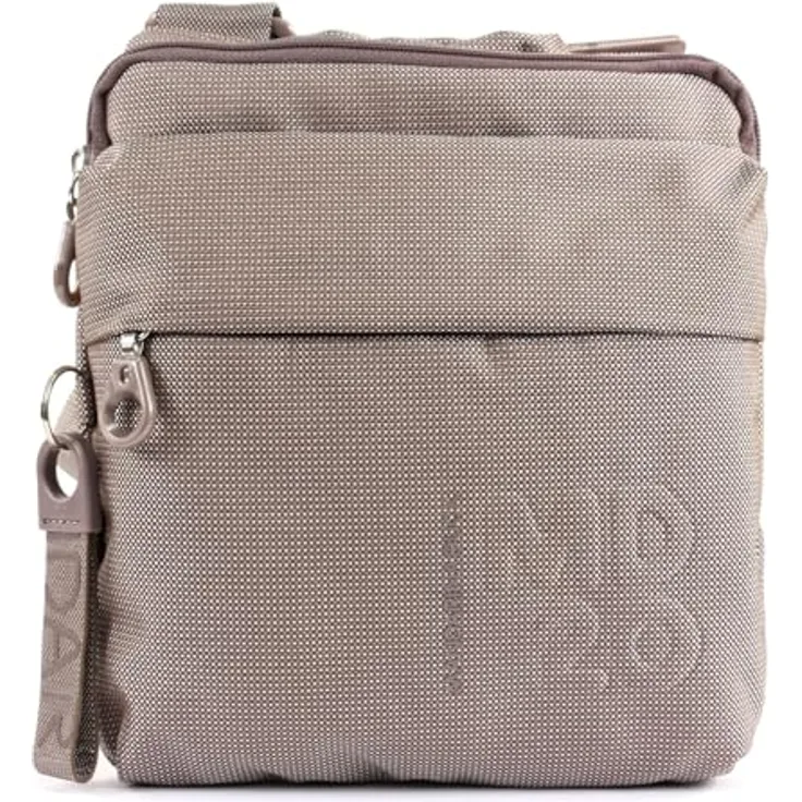 Mandarina Duck Umhängetasche 21 cm, braun, 100% Polyester, kompakte Größe (21 cm x 3 cm x 24 cm)