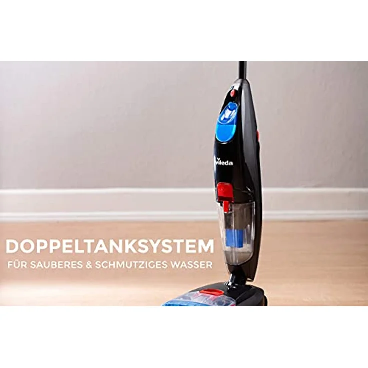 Vileda JetClean 2in1 Bodenreiniger (163302) Saugwischer für alle Hartböden – Bild 3