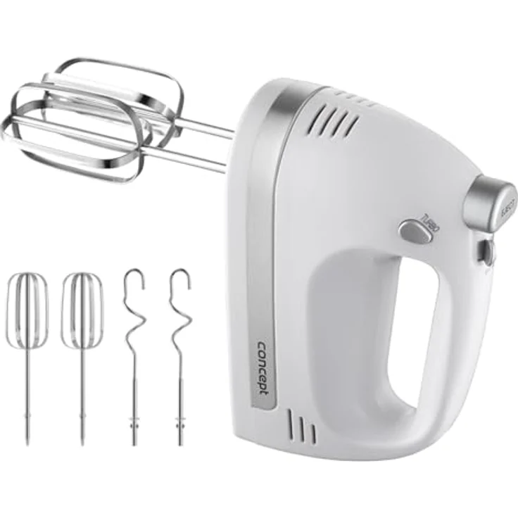 Concept Handmixer SR3390, 500W leistungsstarker Handmixer mit ergonomischem Design: Tests, Infos & Preisvergleich