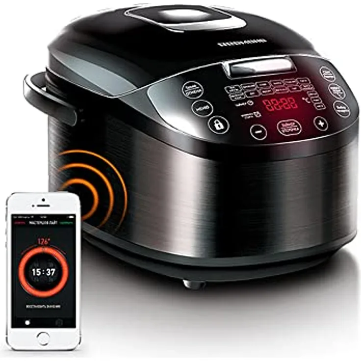 REDMOND Multikocher SkyCooker RMC-M800S RU (russisch) 5 L App Steuerung Smart