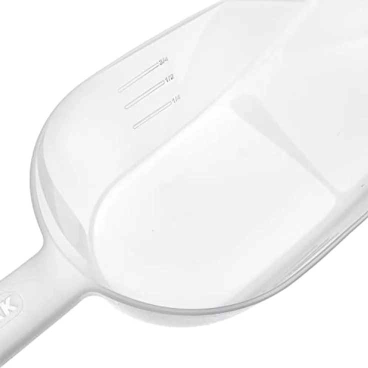 Westmark Back-/Abwiege-/Abfüllschaufeln, 3 Stück, Füllvolumen: je 800 ml, Kunststoff, Halvar, Weiß, 909722E2 – Bild 5