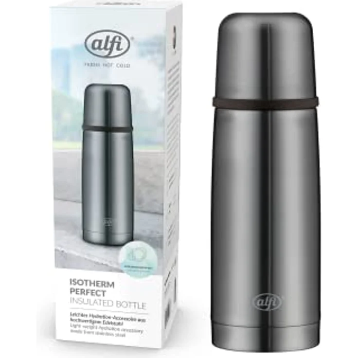 alfi Thermosflasche, Edelstahl, Cool Grey, 0,35 Liter – Bild 2