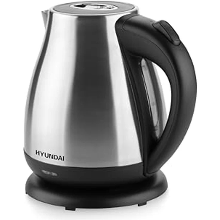 Hyundai Wasserkocher HYUVK782, 1,7 l, 2200 W, modernes Edelstahldesign – Bild 3