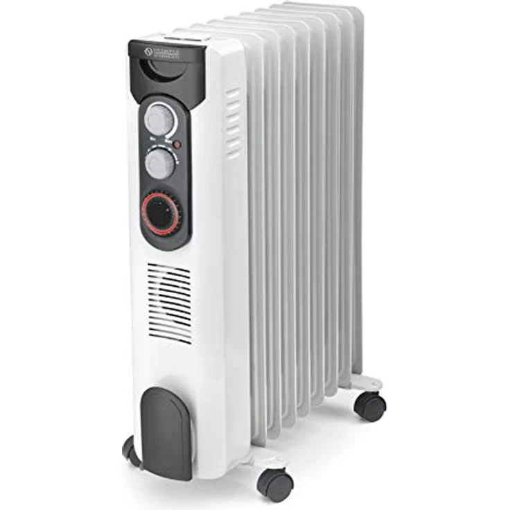Olimpia Splendid 99617 Caldorad 9TT Ölradiator Elektroheizung 2000 + 400 W mit Turbo und Timer-Funktion, 75 m³, Radiator – Bild 2