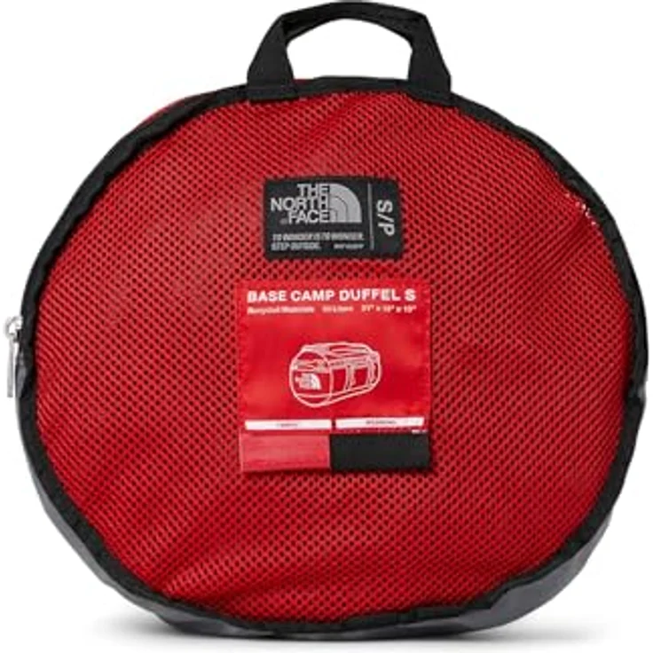The North Face Base Camp S Reisetasche 53 cm, robuste Reisetasche aus 100% Polyester, rot – Bild 6