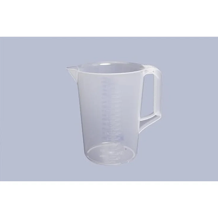 hünersdorff Messkanne geschlossener Griff 3000ml, Polypropylen, temperaturbeständig von -20 °C bis +100 °C – Bild 3