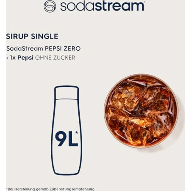 SodaStream Getränkesirup Pepsi Max 440 ml – Bild 3