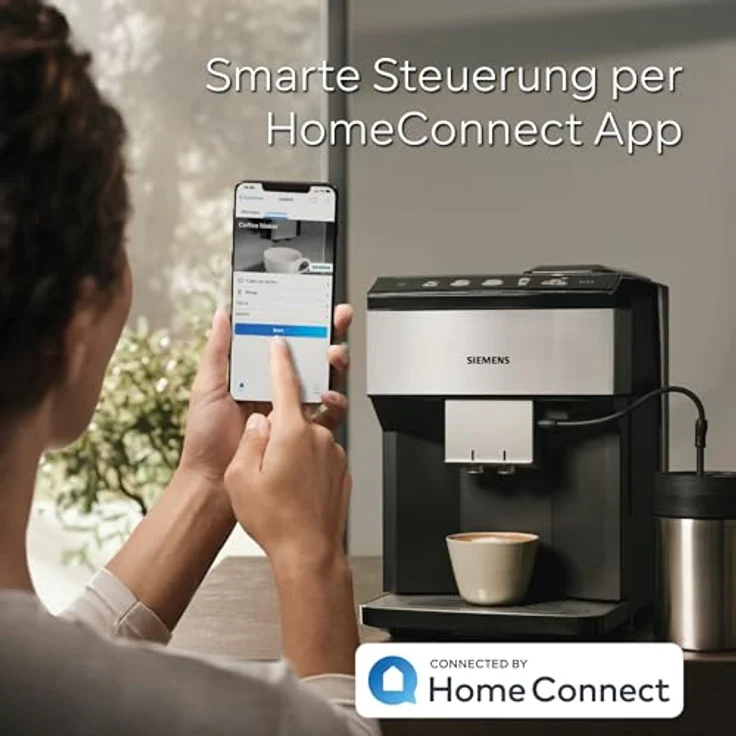 Siemens EQ500 classic connect, Kaffeevollautomat, Schwarz – Bild 6