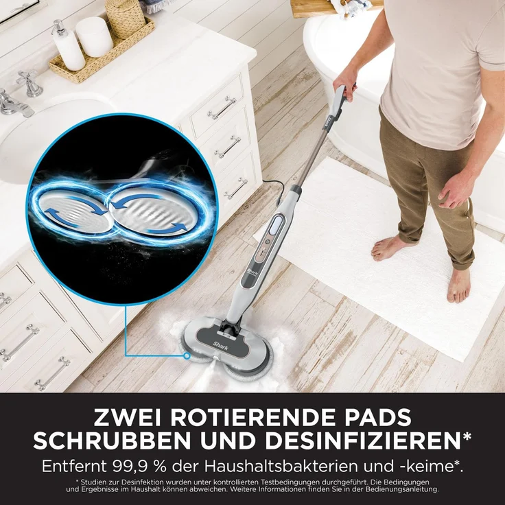 Shark Steam & Scrub Dampfreiniger mit Blast-Technologie S8201EU - Preisvergleich – Bild 3