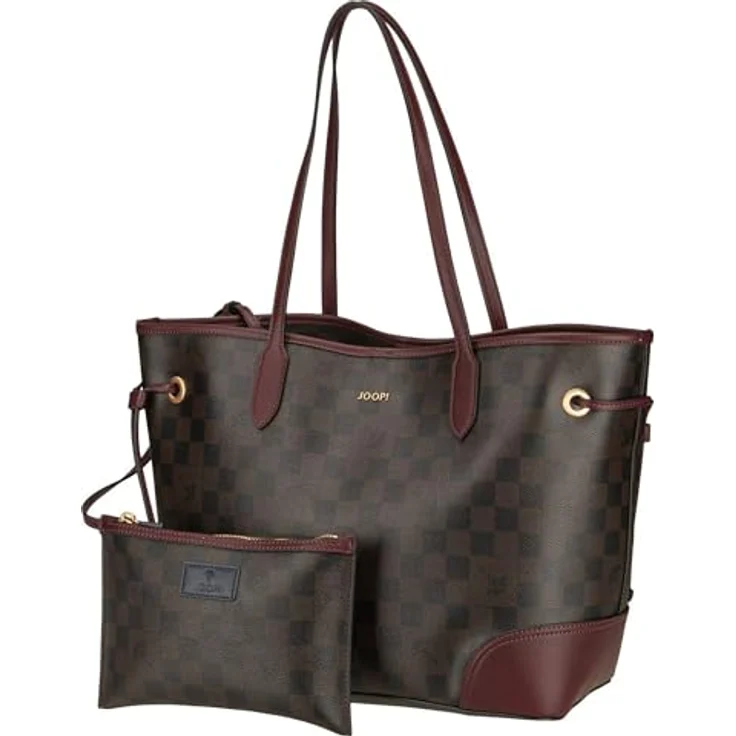JOOP! Shopper Joop - Damen Shopper Piazza Edition Lara, offenes Hauptfach mit Dog Hook, 1 Innentasche, Schwarz – Bild 4