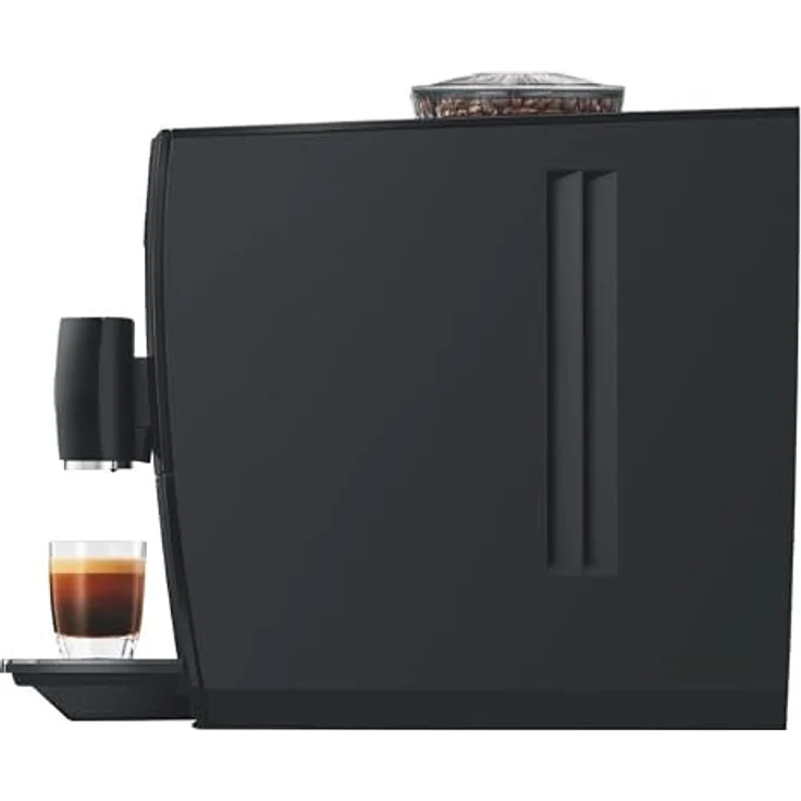 JURA A8 Piano Black, Kaffeevollautomat mit Professional Aroma Grinder, 18 Kaffeespezialitäten, 19 cm schmal – Bild 6