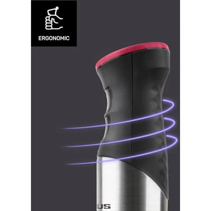 Taurus Bapi Unic Mixer 1 Zubehör 1200 W Schwarz-silberfarben – Bild 8