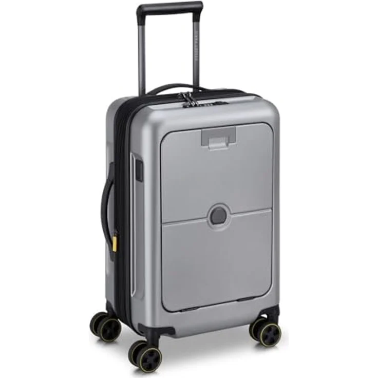 DELSEY Paris Trolley Case/Upright S Business, silberfarben, mit TSA-Schloss und SECURITECH2-Verschlusssystem, 2 Rollen für einfaches Handling – Bild 2