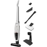 AEG HYGIENIC 5000 AS52HP25SH Akku-Staubsauger / 2in1 / angenehm leise 80 dB(A) / 58 % Recyclingmaterial / bis zu 55 Min. Laufzeit / Automatik / freistehend / alle Böden / inkl. Zubehör / grau