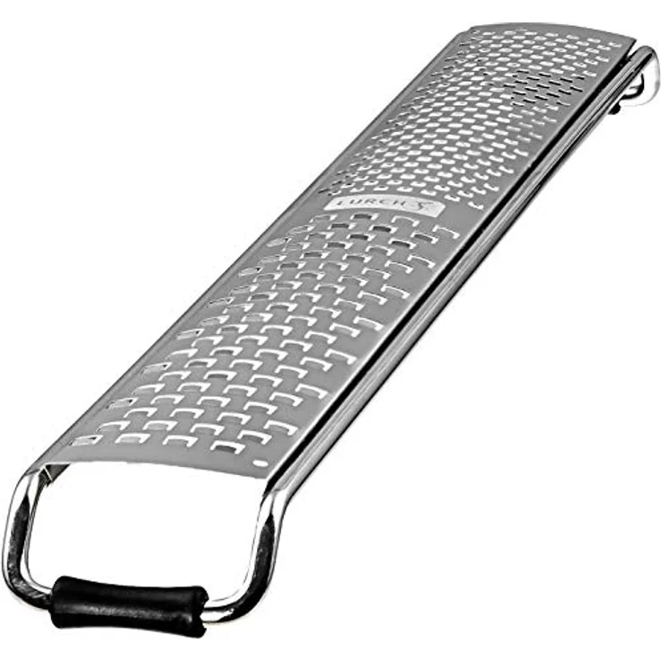 LURCH 220260 Duo-Reibe fein + mittel, 2 Reiben, extra schmal (2,5 x 32 cm) aus Edelstahl – Bild 7