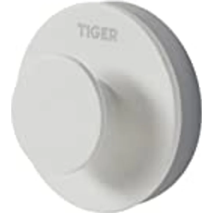 Tiger Urban Haken, Handtuchhaken zum Kleben, Farbe: Weiß, mit austauschbaren Dekor-Ringen zur individuellen Gestaltung – Bild 12