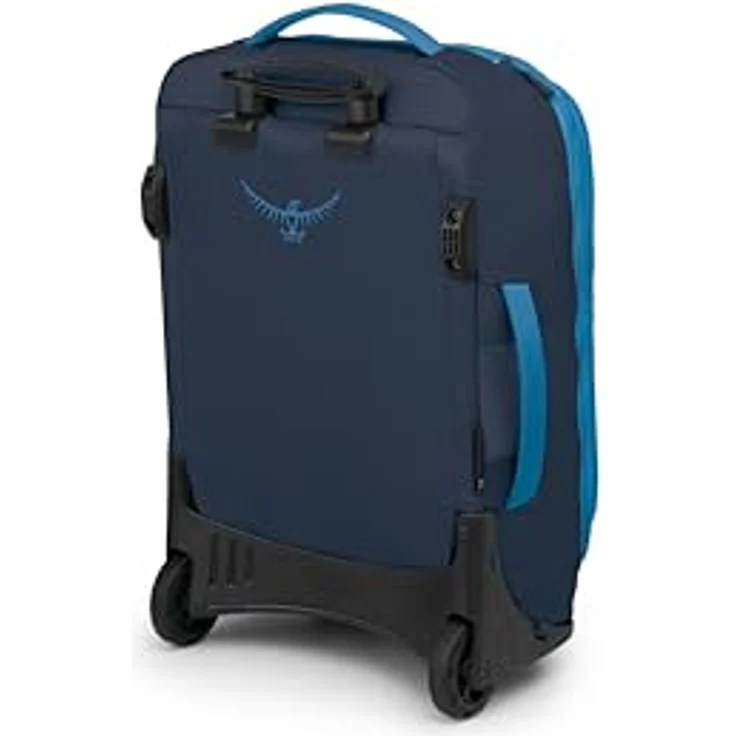 Osprey Transporter Wheeled Carry On Reisetasche, 50 cm, Blau, 38 l, Handgepäck, mit Reißverschlussfach und praktischen Taschen – Bild 7
