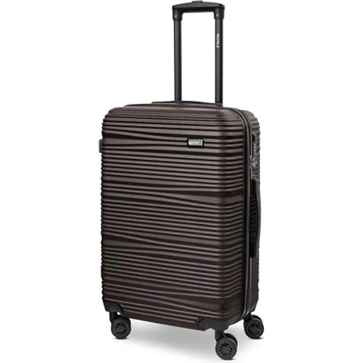 Redolz Essentials 16 MEDIUM 4 Rollen Trolley 67 cm, Braun, (67 l, M) – Bild 2