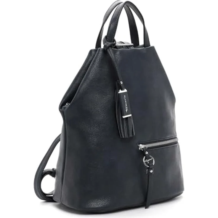 Tamaris Nele City Rucksack, 40 cm, 100% Polyurethan, blau, 35 cm x 17 cm x 40 cm – Bild 2