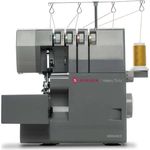 Singer HD0405 Nähmaschine, elektrisch, silber - Robuster Metallrahmen und großes Schneidmesser