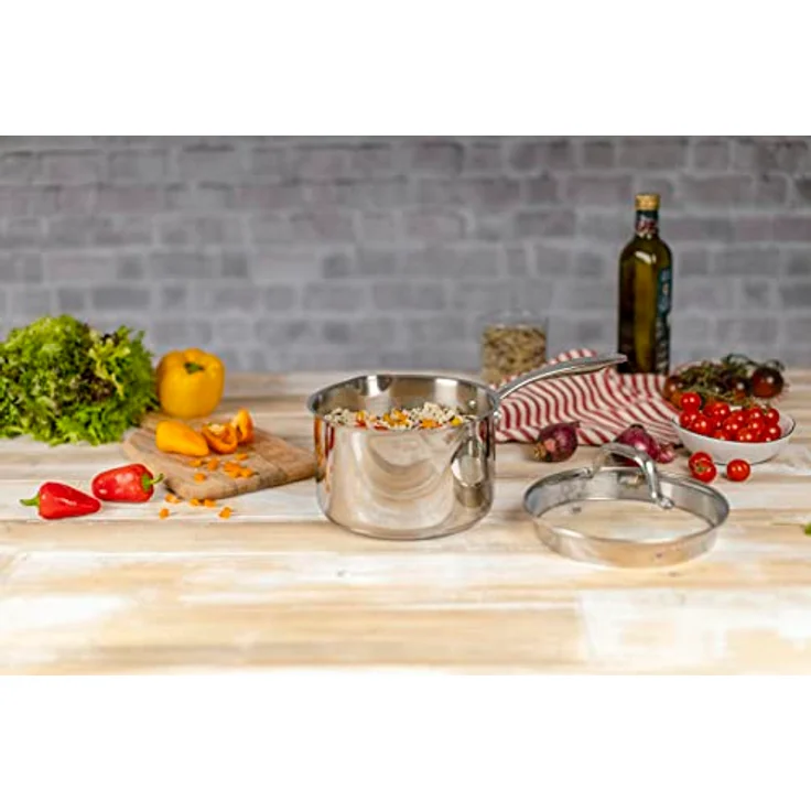KUHN RIKON Allround Plus Stielkasserolle 1.9 L · Ø 16 cm, Stainless Steel – Bild 3