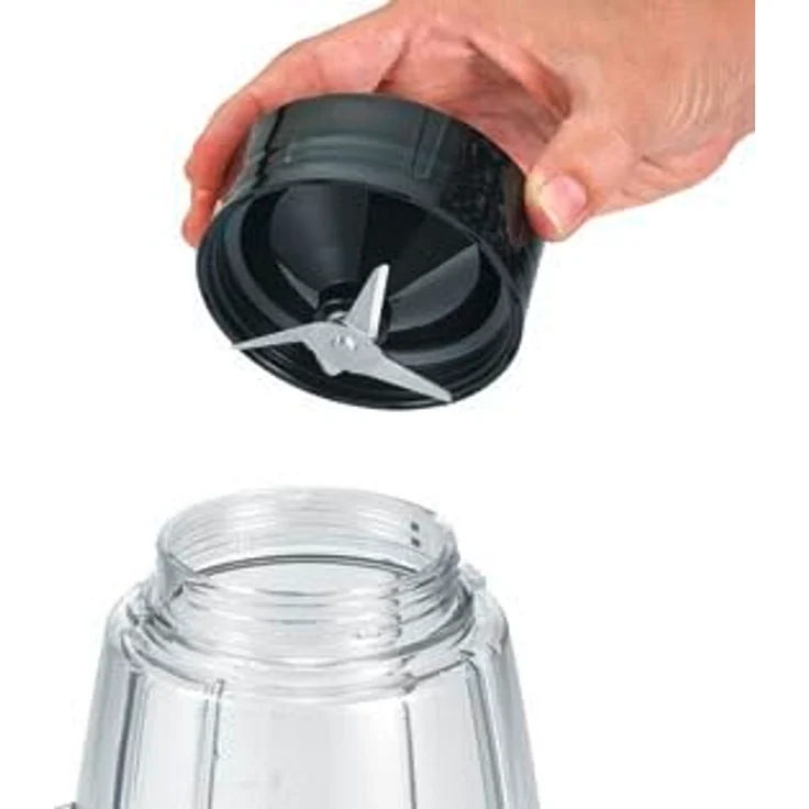 SEVERIN Standmixer mit abnehmbarem Mixbehälter, 1,5 L, ca. 600 W, SM 3707, Schwarz – Bild 6
