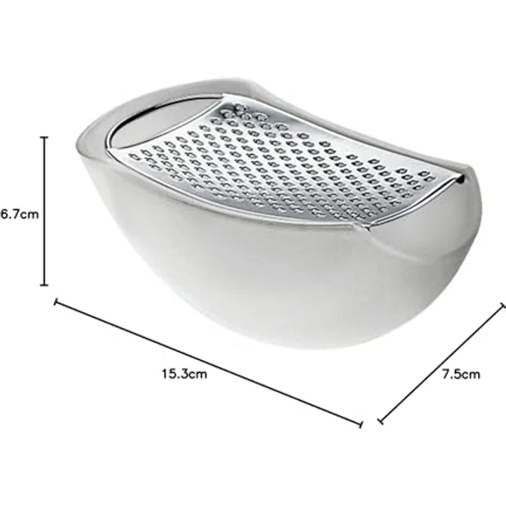 Alessi ''Parmenide'', Reibe mit Käsedose aus Eis – Bild 7