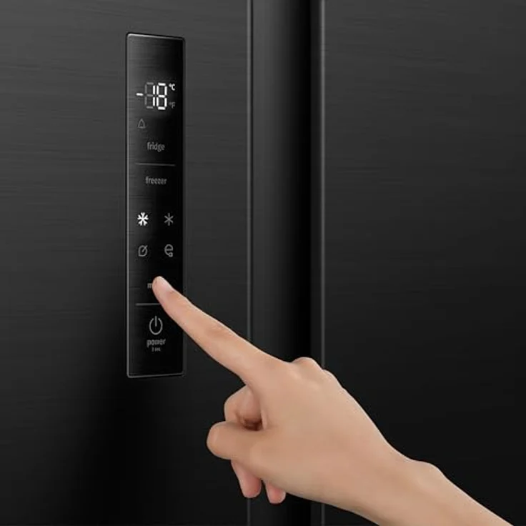 Gorenje NRS917E41BX Side-by-Side Kühl-/Gefrierkombination, 544 Liter, NoFrost Plus, Schwarz, freistehend, 39 dB Geräuschpegel – Bild 11