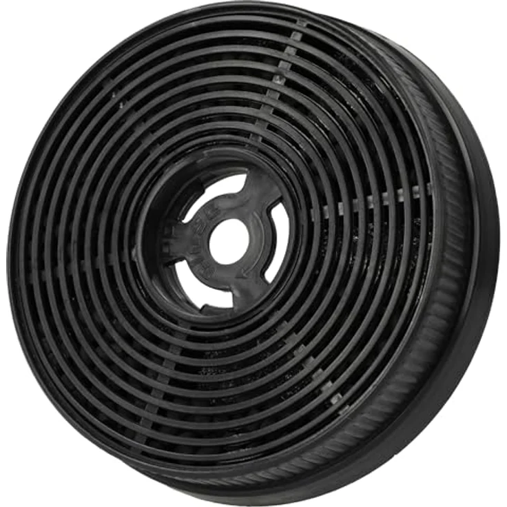 vhbw 4x Aktivkohlefilter kompatibel mit KKT KOLBE K113 -S2 BASE604ED, BASE604WED, TEL350, BASE604S Dunstabzugshaube - Schwarz – Bild 9
