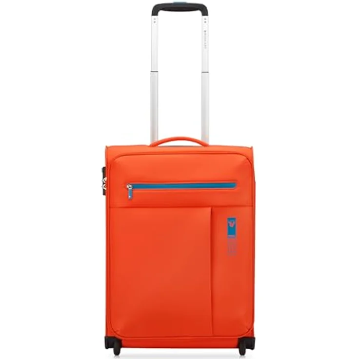 RONCATO LITE Soft Kabinen-Trolley 2 Rollen, 55x40x20 cm, 42 L, nur 1.6 kg, TSA-Schloss, leuchtend orange – Bild 2