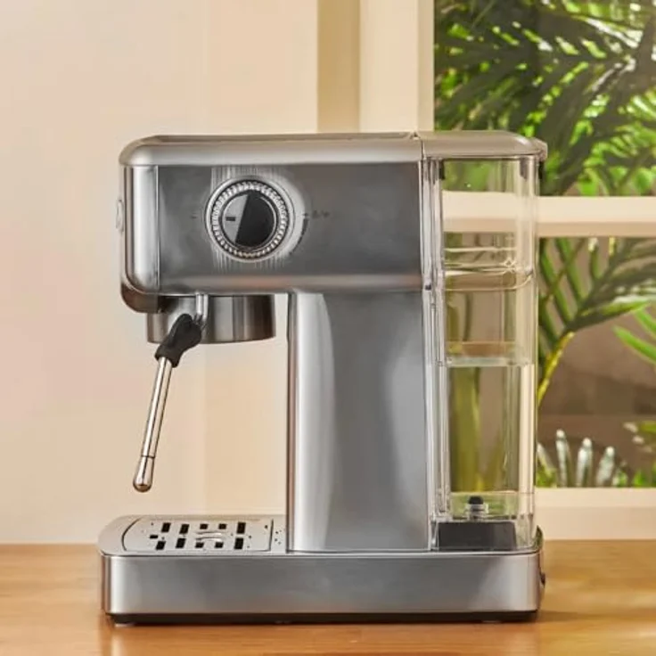 Karaca Espressomaschine Karaca Coffee Art 1353, 20 Bar Druk, 1350W Kräftige Verwarmers, 1.8L Inox - Preisvergleich – Bild 4