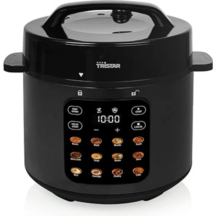 Tristar RK-6160, Reiskocher 6 l, 1000 W mit 12 Programmen und PFAS-freiem Gehäuse – Bild 2