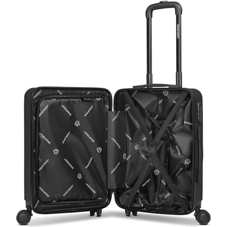 SMARTBOX Kabinen-Koffer Edition 05, Hartschalen Trolley 40x23x55 cm, 41L Volumen, ABS-Material, 4-Doppelrollen, Zahlenschloss, leicht 2,68 kg, für Damen & Herren – Bild 4