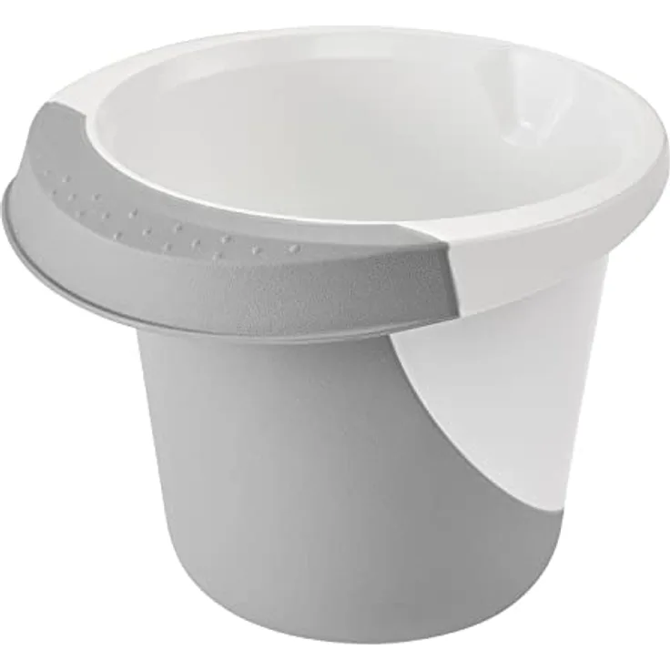 keeeper Rührschüssel mit Anti-Rutsch-Funktion, 1,5 l, Carlotta, Nordic Grey