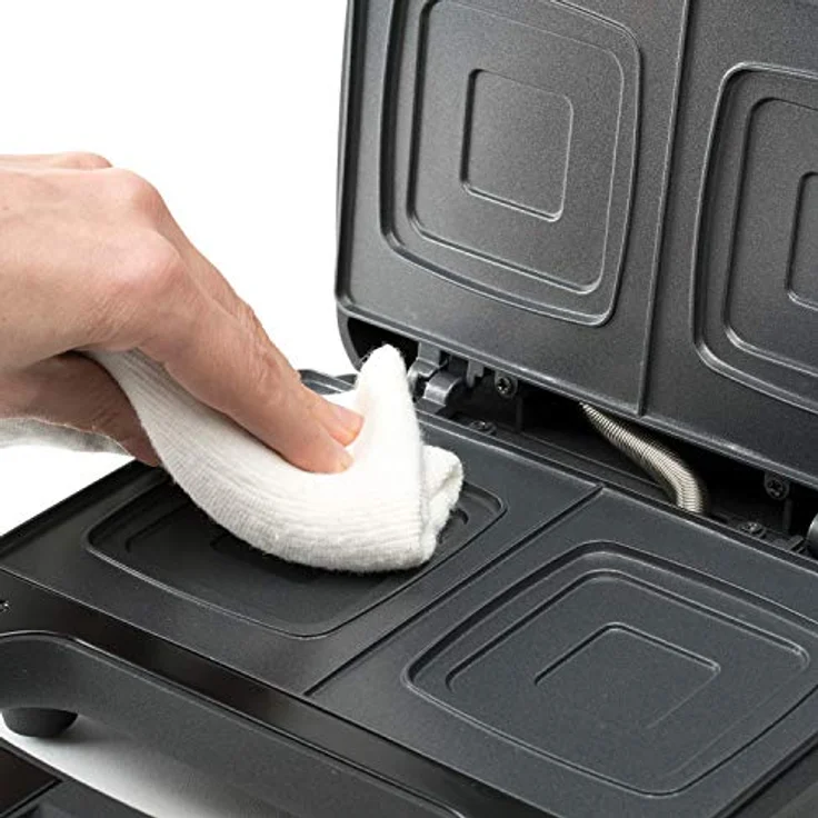 Black + Decker BXSA751E Sandwichmaker 750W Schwarz – Bild 5