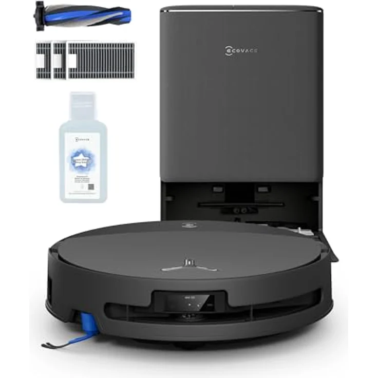 ECOVACS DEEBOT T90 PRO OMNI, Saug- und Wischroboter mit 30.000 Pa Saugleistung, automatischer Moppreinigung und PowerBoost-Technologie – Bild 1