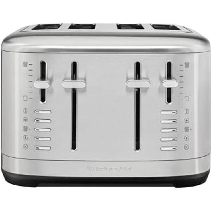 KitchenAid 4-Scheiben-Toaster 5KMT4109ESX Edelstahl mit extrabreiten Schlitzen – Bild 3