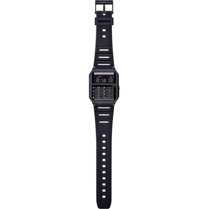 Casio Watch CA-53WB-1BEF, Schwarz Digitale Armbanduhr mit Taschenrechner – Bild 4