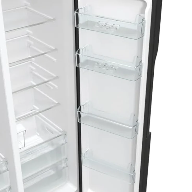 Gorenje NRR9185ESBXL, Side-by-Side Kühlschrank mit NoFrostPlus, LED Innenbeleuchtung und ConvertActive-Funktion, Edelstahl-Finish – Bild 8