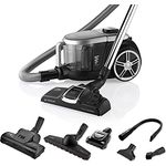 ETA Beutelloser Staubsauger I Stormy Electronic I 800W I 2.2 Liter Behälter I HEPA Filter I 72 dBa I Viel Zubehör I Bodenstaubsauger