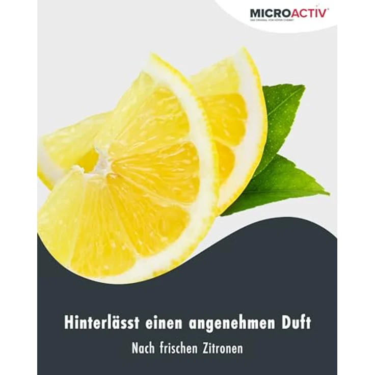 Höfer Chemie MICROACTIV Zitronensäure flüssig, 4 x 5 L, biologisch abbaubarer Entkalker für Kaffeevollautomaten, Wasserkocher & Dusche – Bild 5
