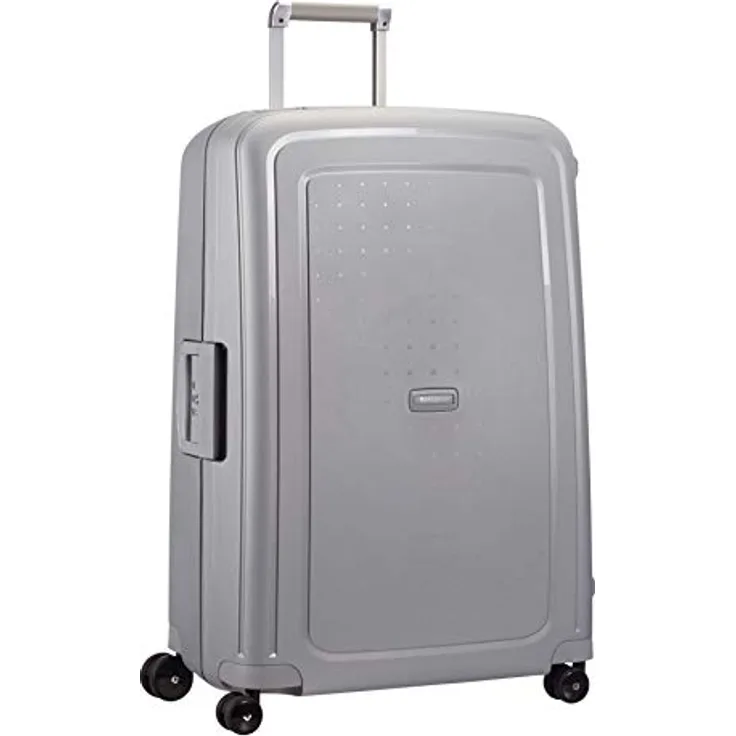 Samsonite S'Cure - Spinner L Koffer, 75 cm, 102 L, 4 Rollen , Silber (Silver)