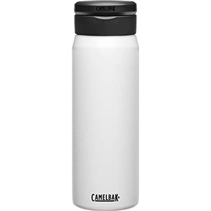 Camelbak Fit Cap Vakuumisolierte Edelstahlflasche, schweißbeständige Isolierung, spülmaschinenfest, weiß – Bild 1