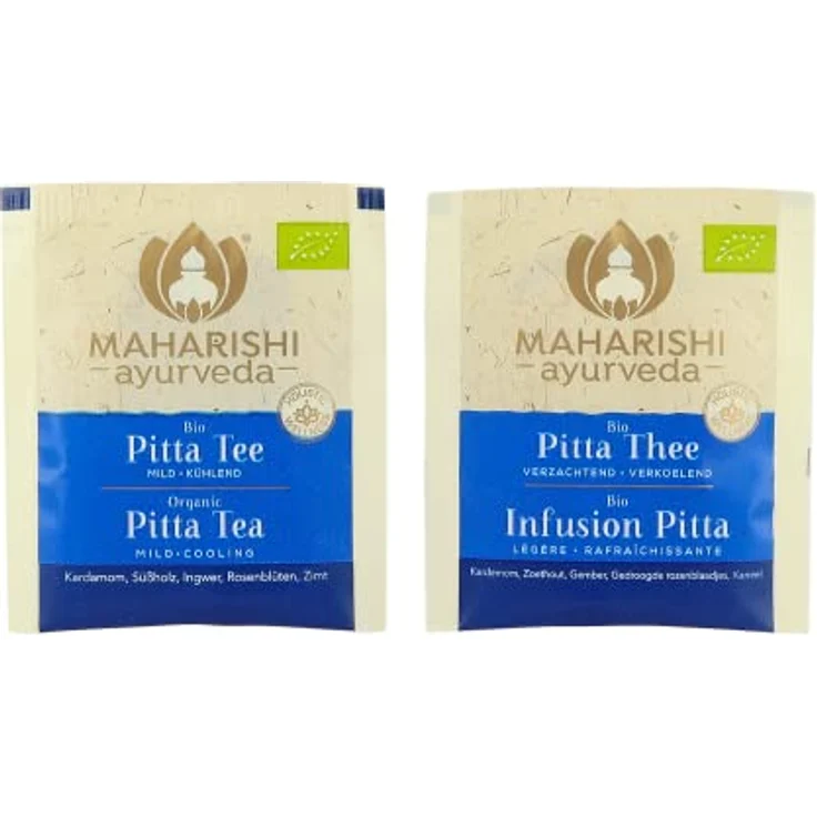 Maharishi Ayurveda Pitta Tee Bio, ayurvedischer Gewürztee im Teebeutel, 22,5 g aus kontrolliertem ökologischem Anbau – Bild 7