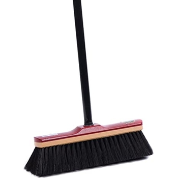 BawiTec Rosshaarbesen 40cm - Naturhaar Besen Für Feinen Staub